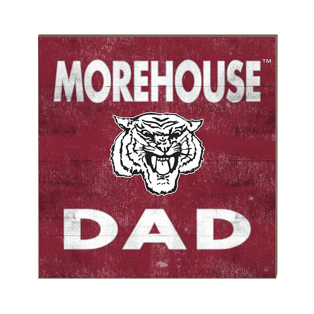 10x10 Team Color Dad Morehouse College Maroon Tigers