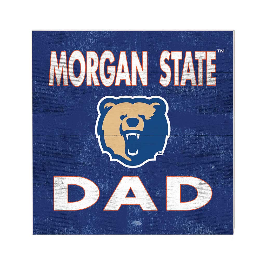 10x10 Team Color Dad Morgan State Bears