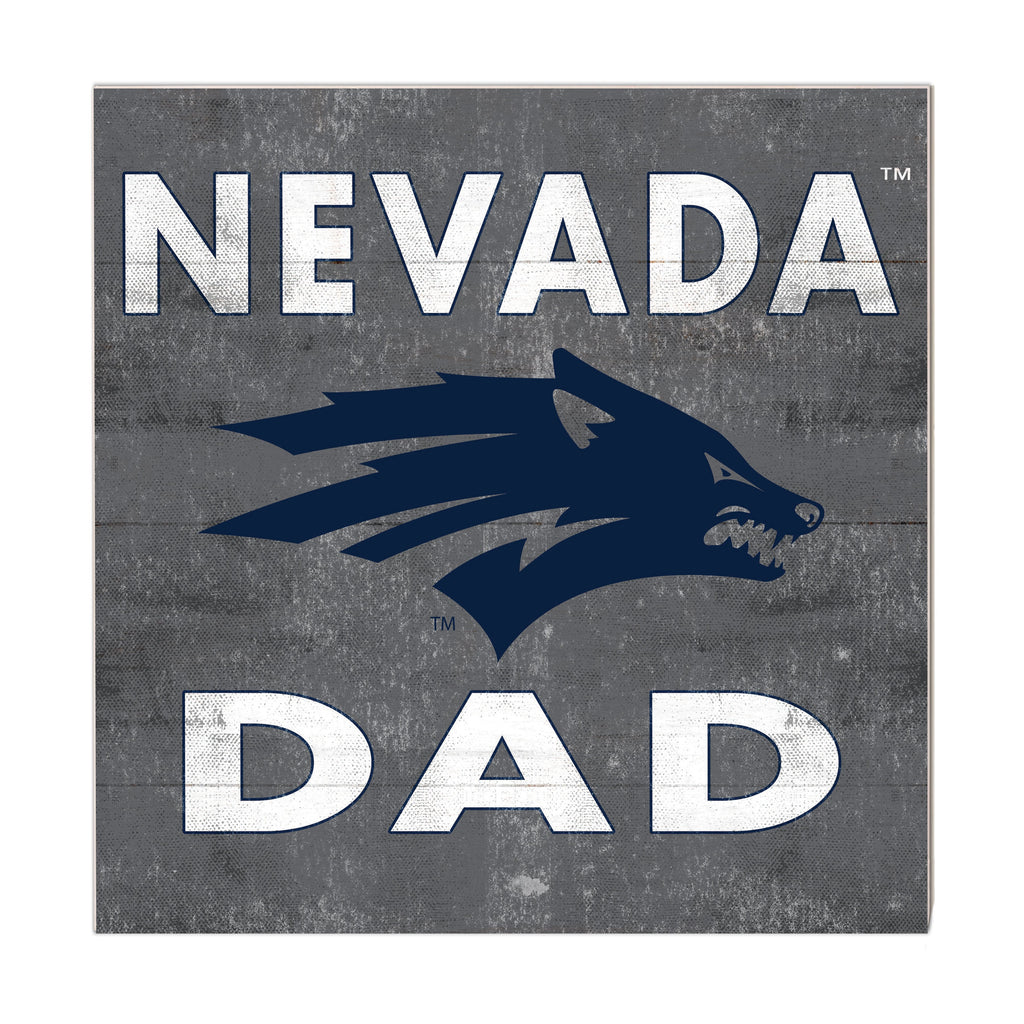 10x10 Team Color Dad Nevada Wolf Pack