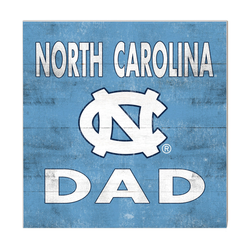10x10 Team Color Dad North Carolina (Chapel Hill) Tar Heels