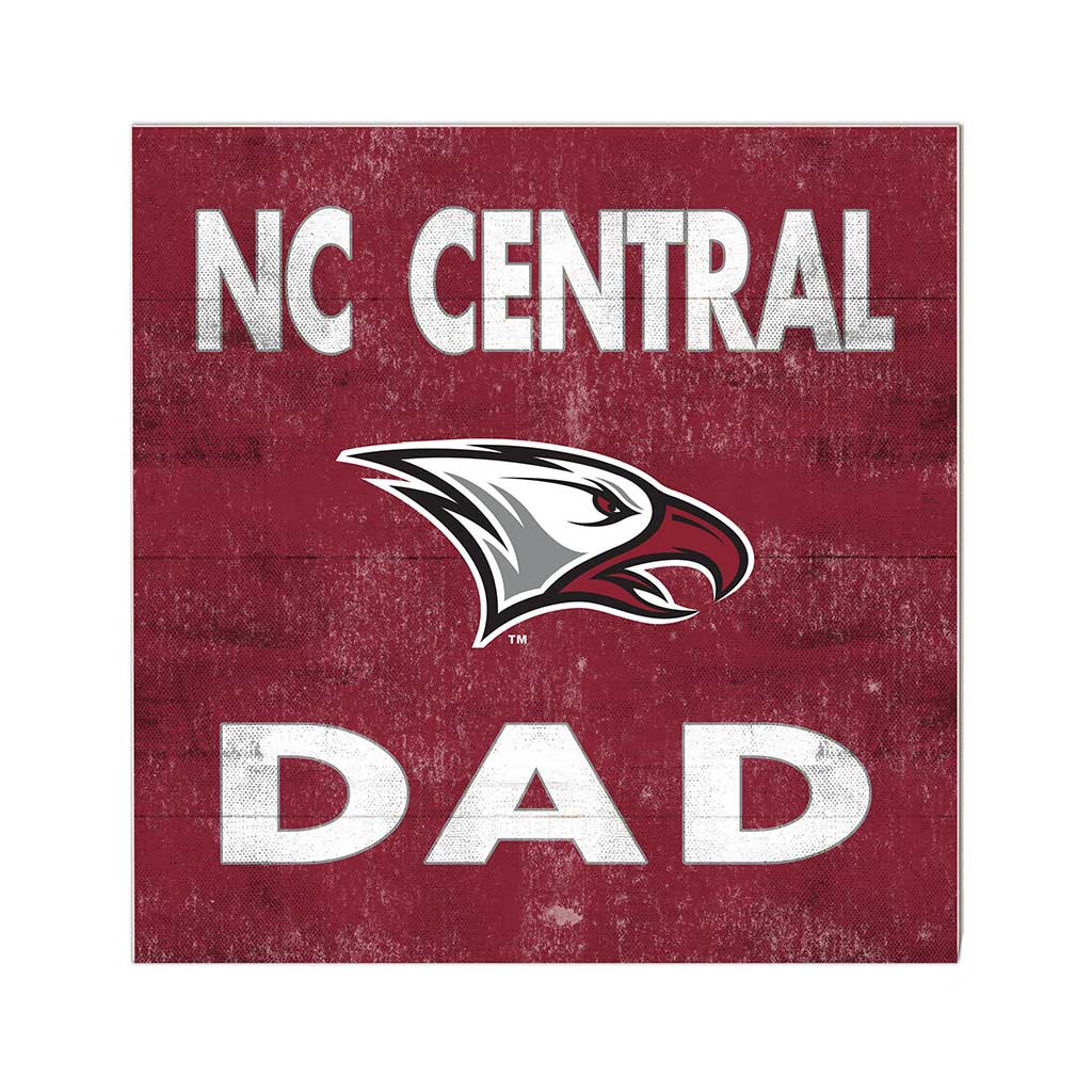10x10 Team Color Dad North Carolina Central Eagles