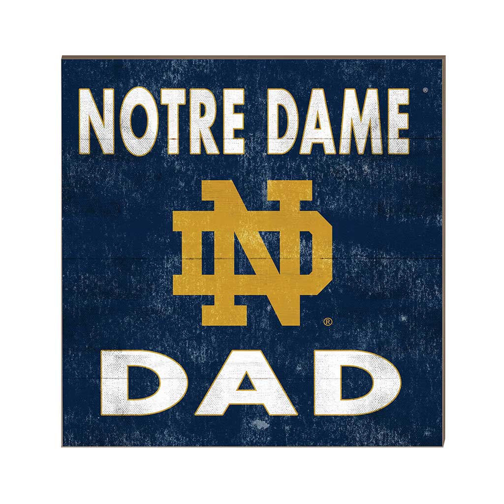 10x10 Team Color Dad Notre Dame Fighting Irish