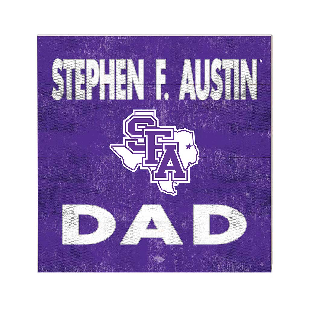 10x10 Team Color Dad Stephen F Austin Lumberjacks