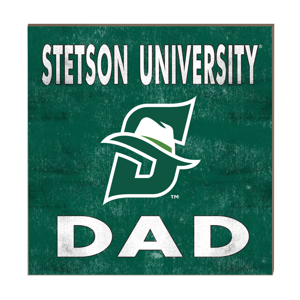 10x10 Team Color Dad Stetson University Hatters
