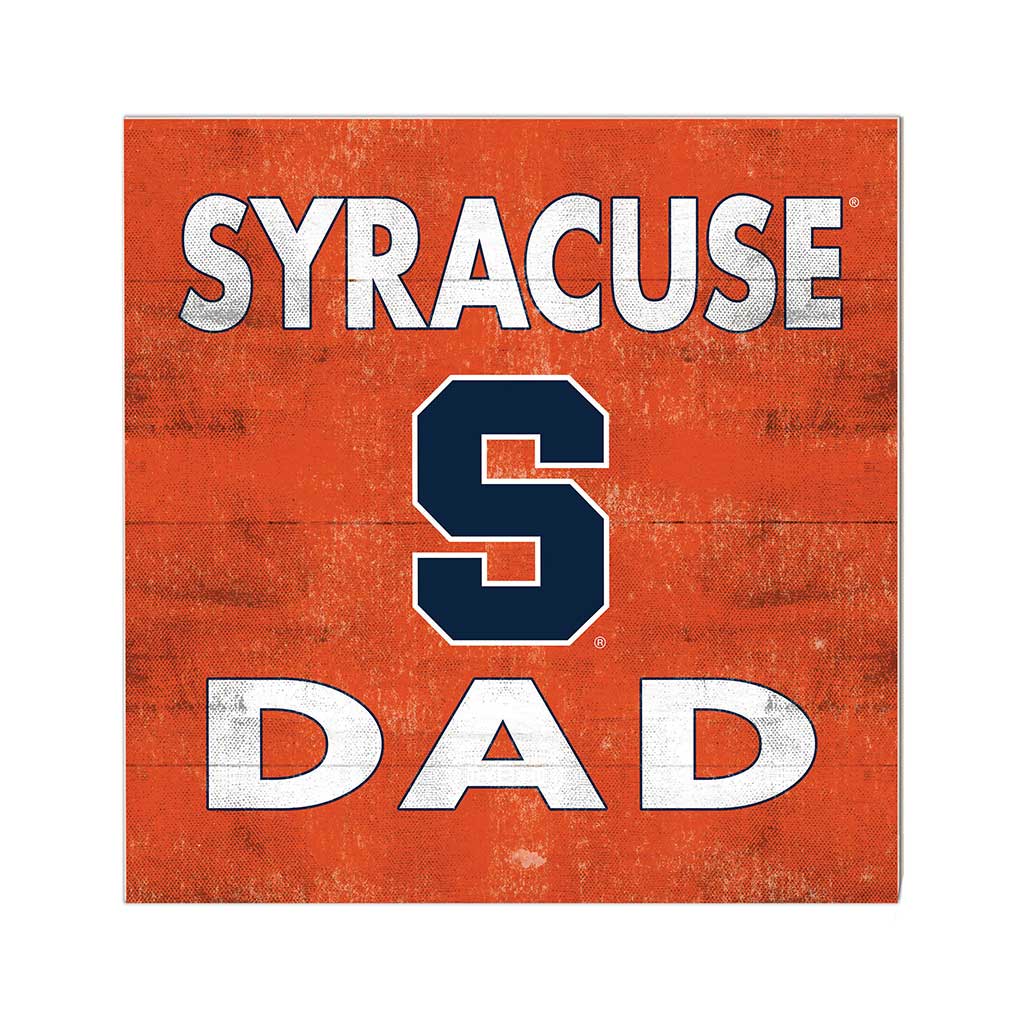10x10 Team Color Dad Syracuse Orange