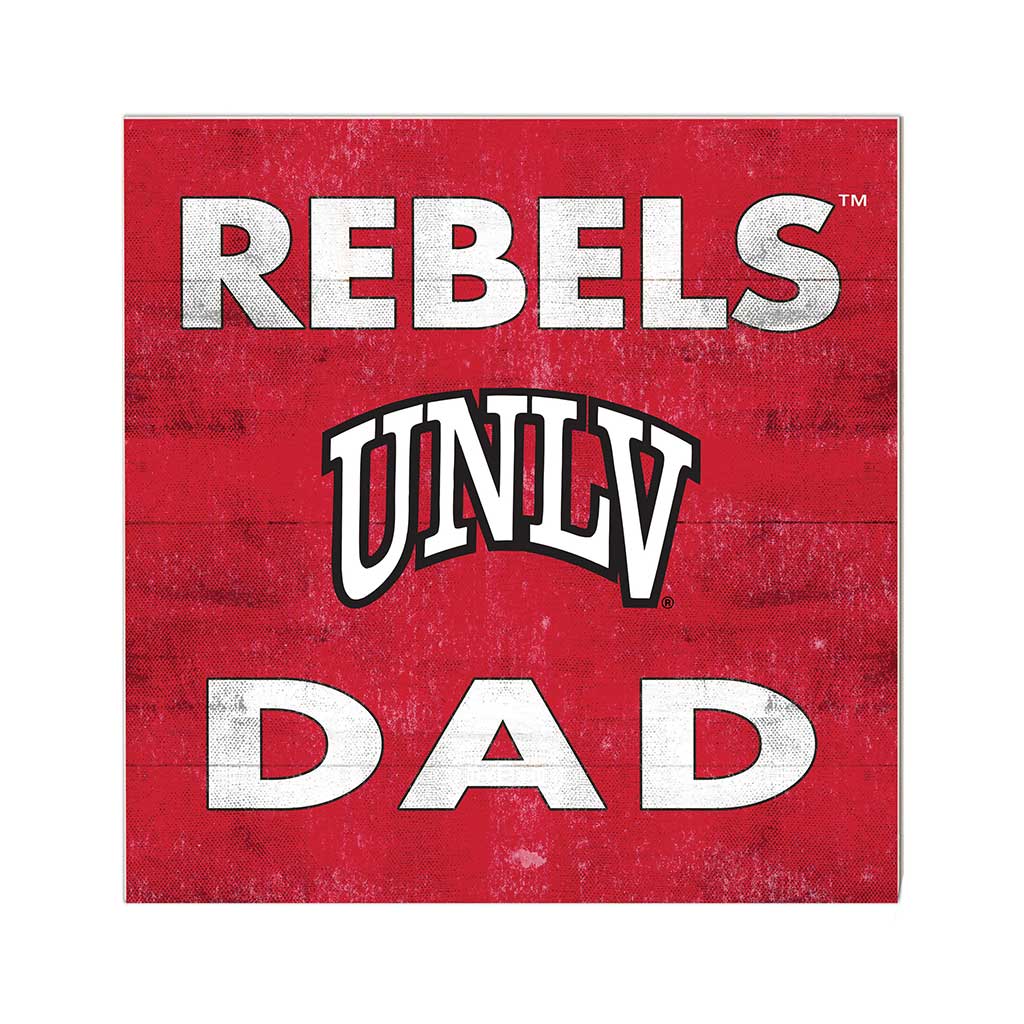 10x10 Team Color Dad University of Nevada Las Vegas Rebels