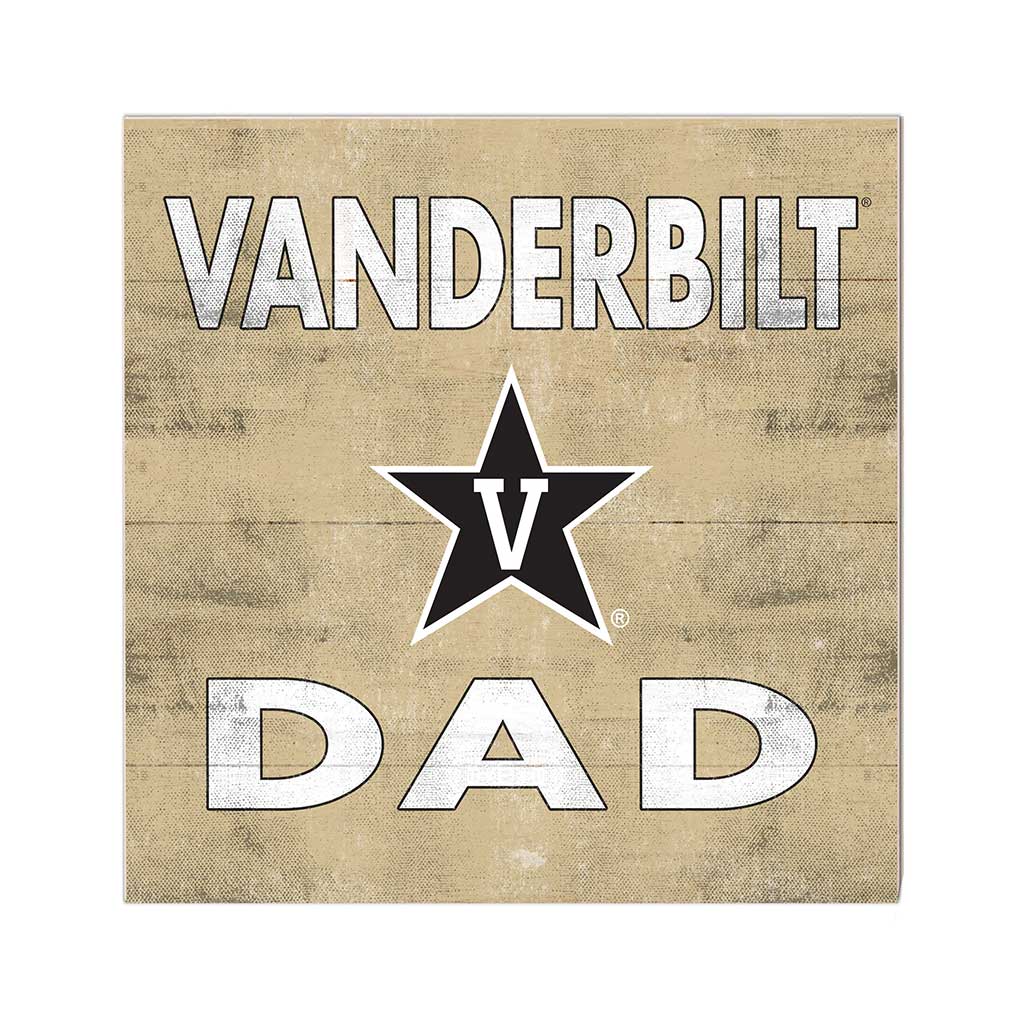 10x10 Team Color Dad Vanderbilt Commodores