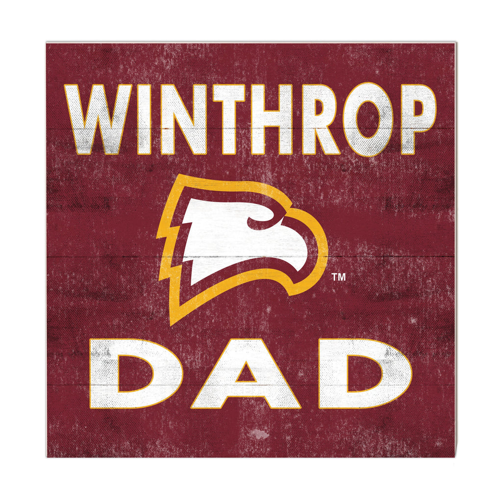 10x10 Team Color Dad Winthrop Eagles