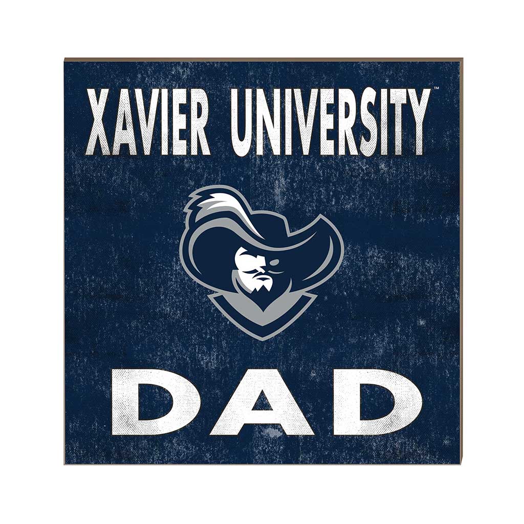 10x10 Team Color Dad Xavier Ohio Musketeers