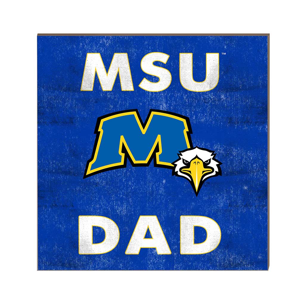 10x10 Team Color Dad Morehead State Eagles