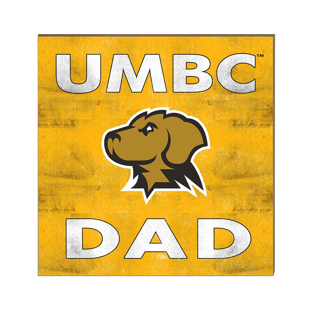 10x10 Team Color Dad University of Maryland- Baltimore County Retrievers