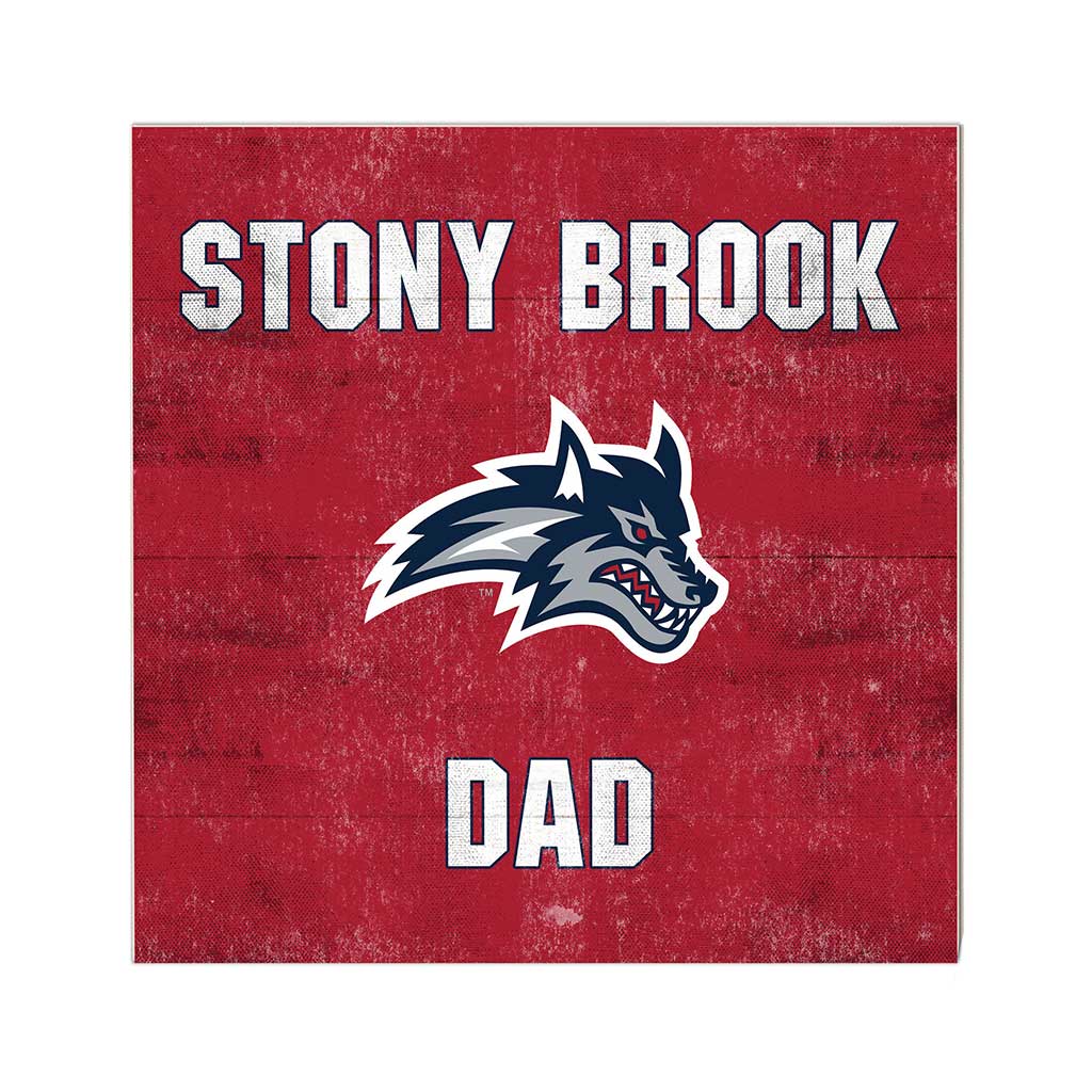 10x10 Team Color Dad Stony Brook Seawolves