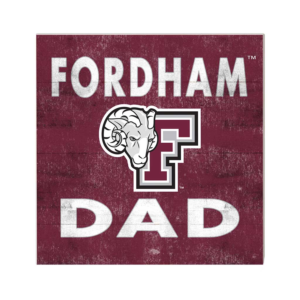 10x10 Team Color Dad Fordham Rams