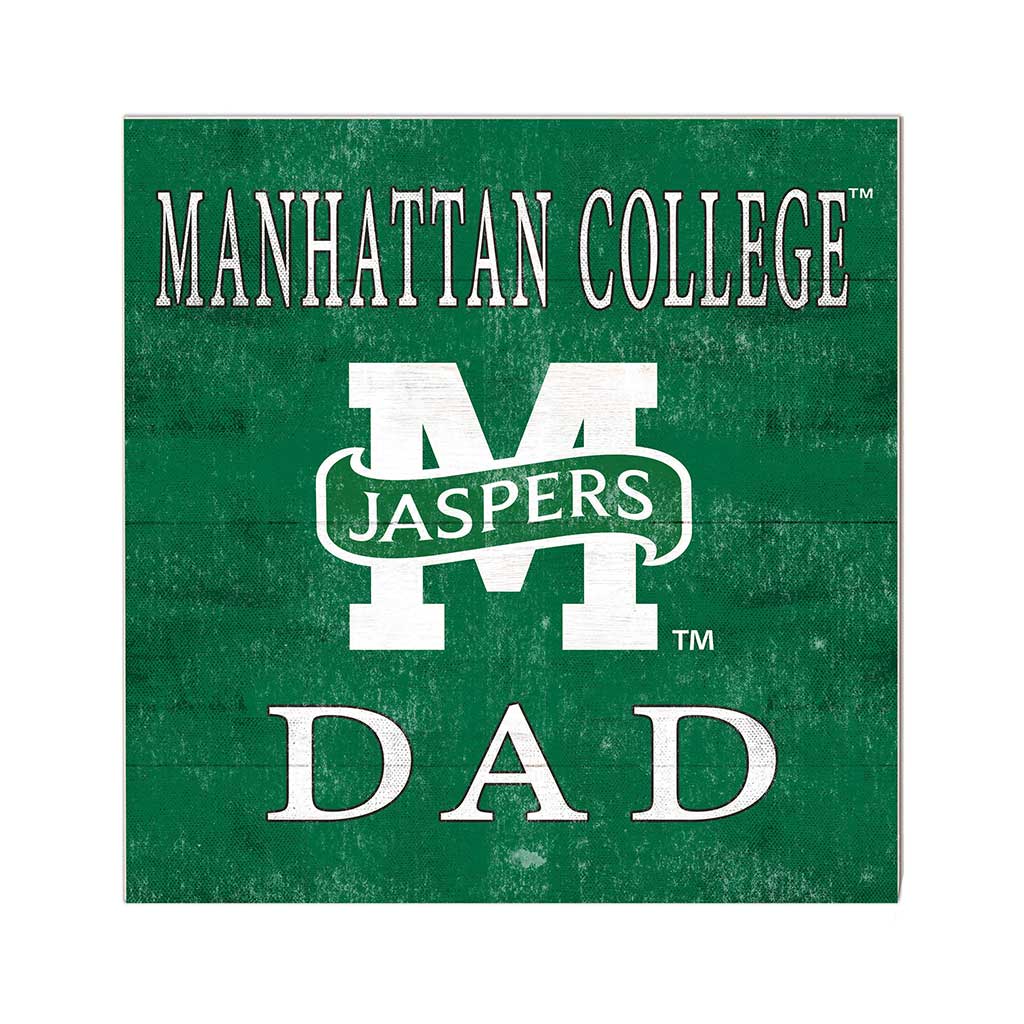 10x10 Team Color Dad Manhattan Jaspers