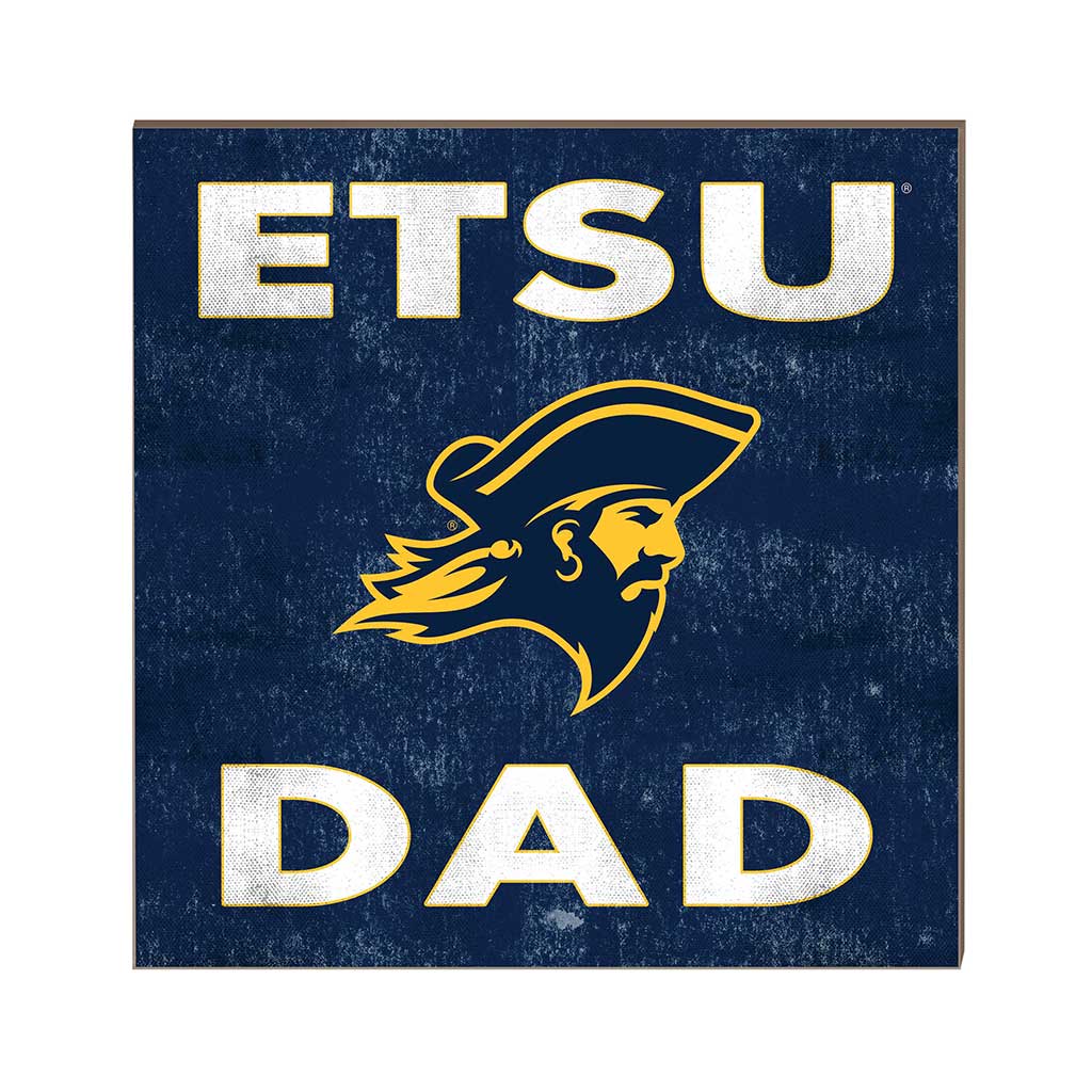 10x10 Team Color Dad East Tennessee State Buccaneers