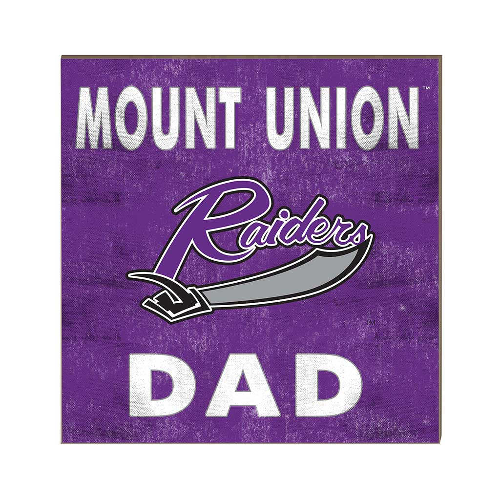 10x10 Team Color Dad University of Mount Union Raiders