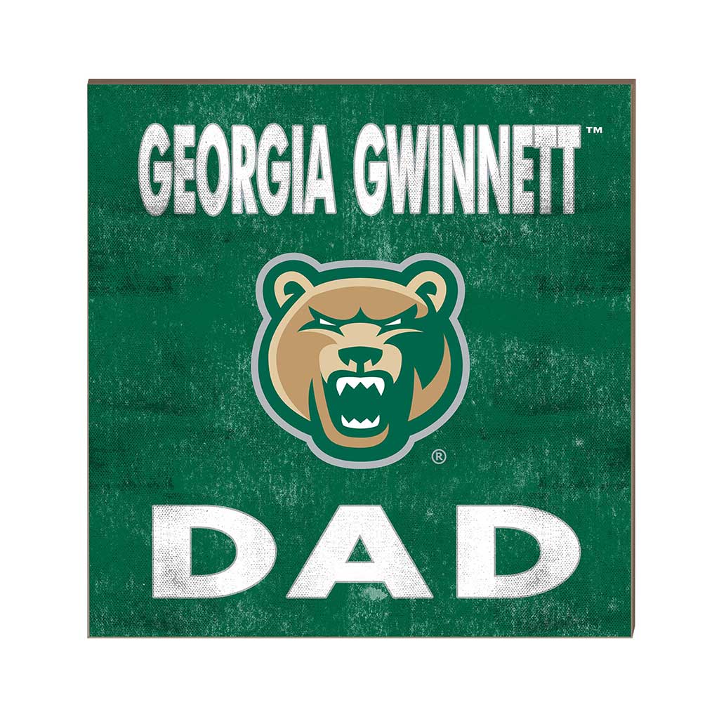 10x10 Team Color Dad Georgia Gwinnett College GRIZZLIES
