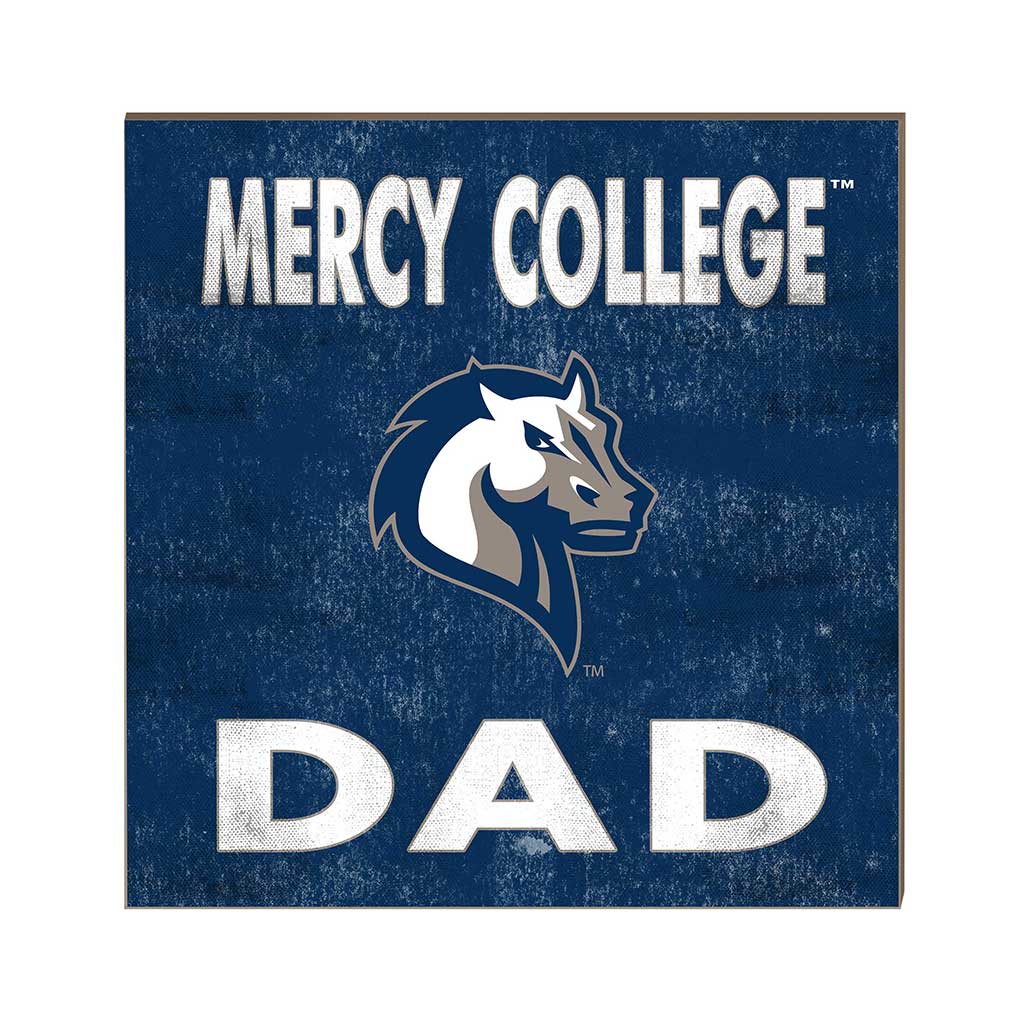 10x10 Team Color Dad Mercy College Mavericks