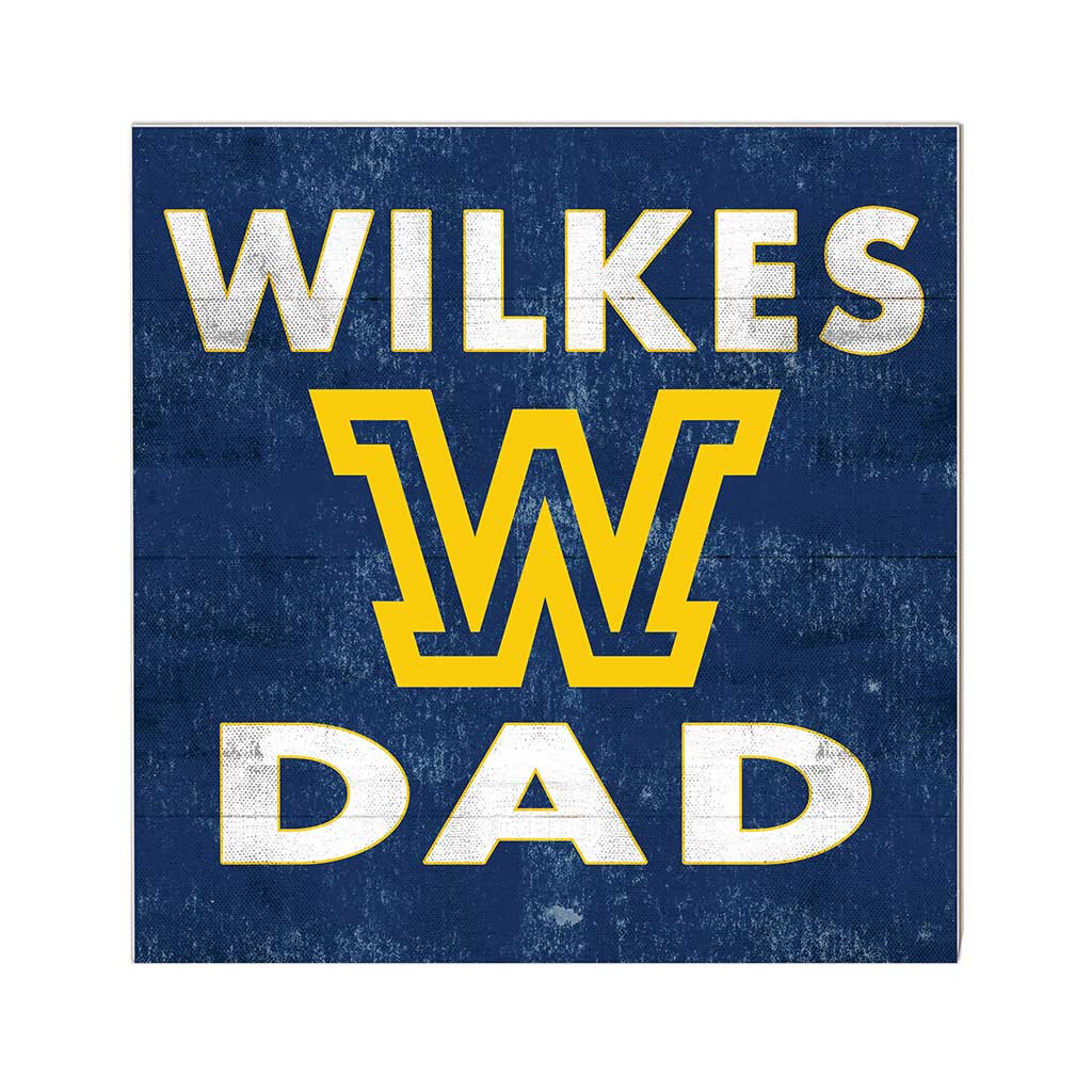10x10 Team Color Dad Wilkes University Colonels