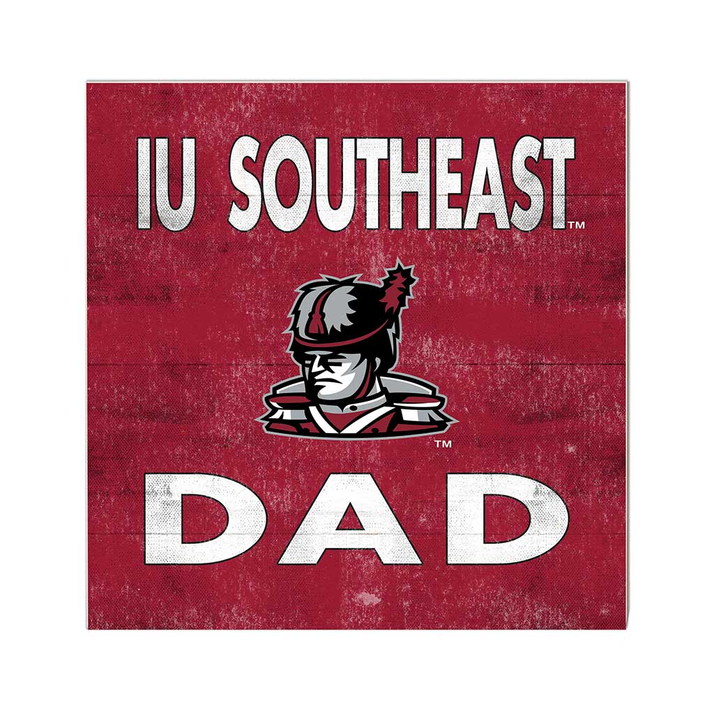 10x10 Team Color Dad Indiana University Southeast Grenadiers