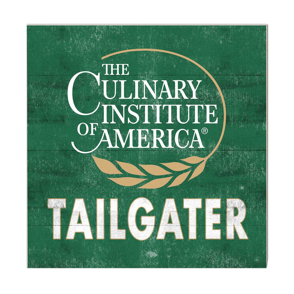10x10 Team Color Tailgater Culinary Institute of America Steels