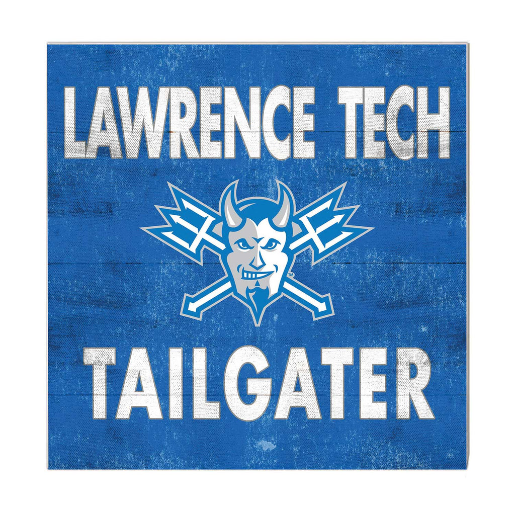 10x10 Team Color Tailgater Lawrence Technological University Blue Devils