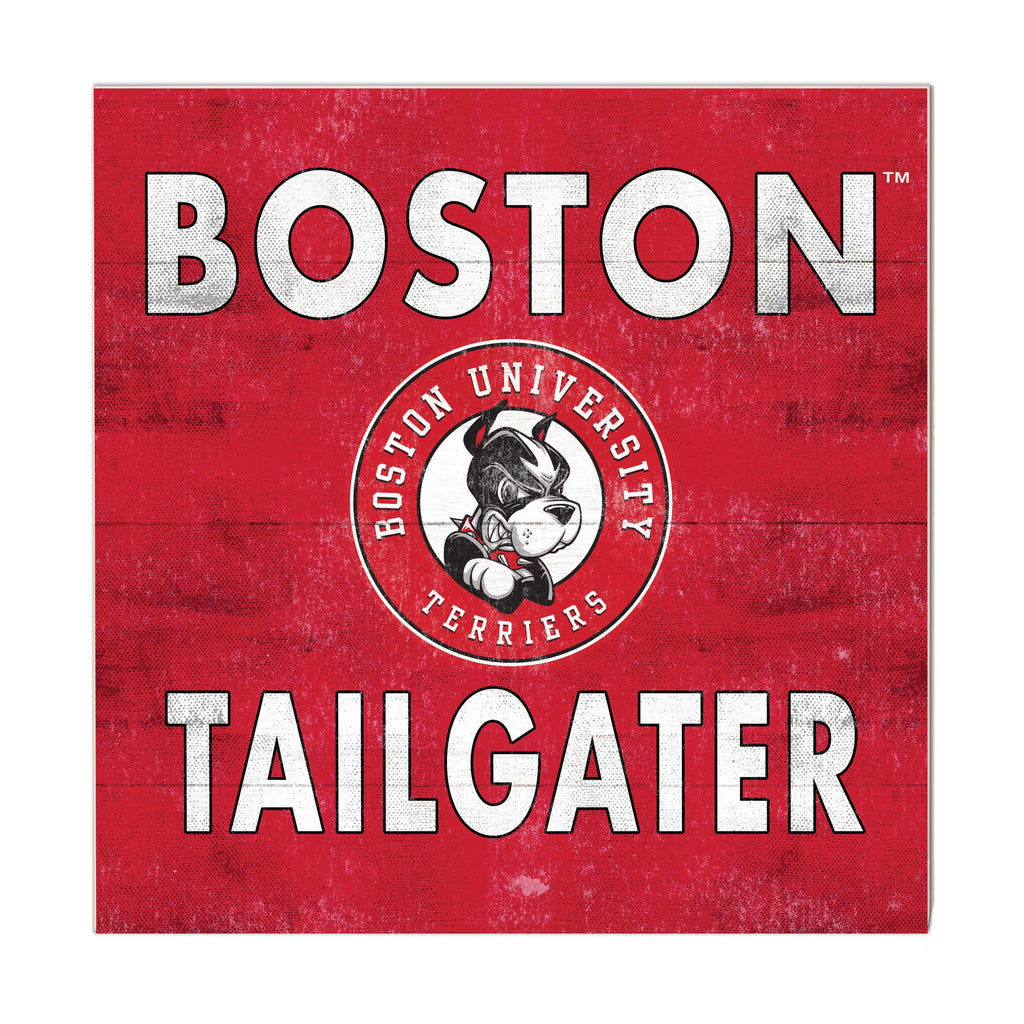 10x10 Team Color Tailgater Boston University Terriers