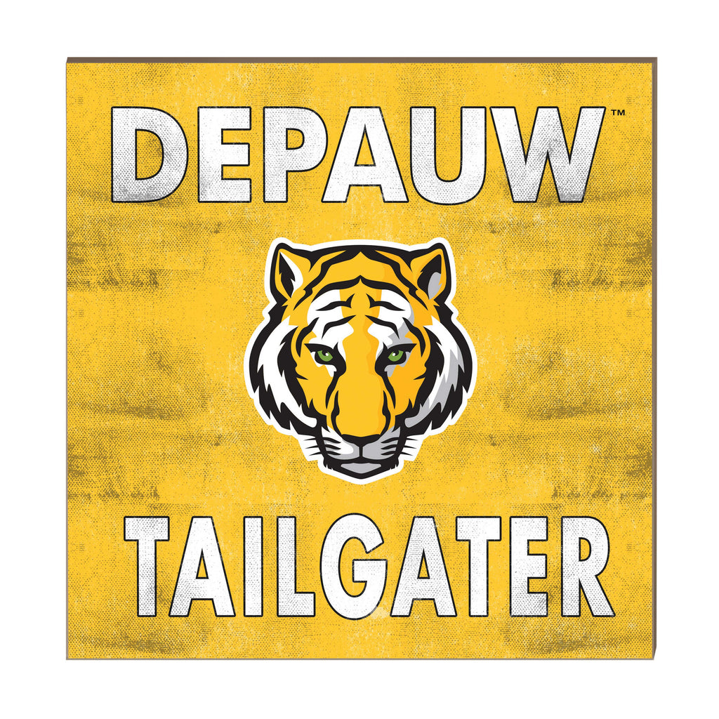 10x10 Team Color Tailgater Depauw Tigers