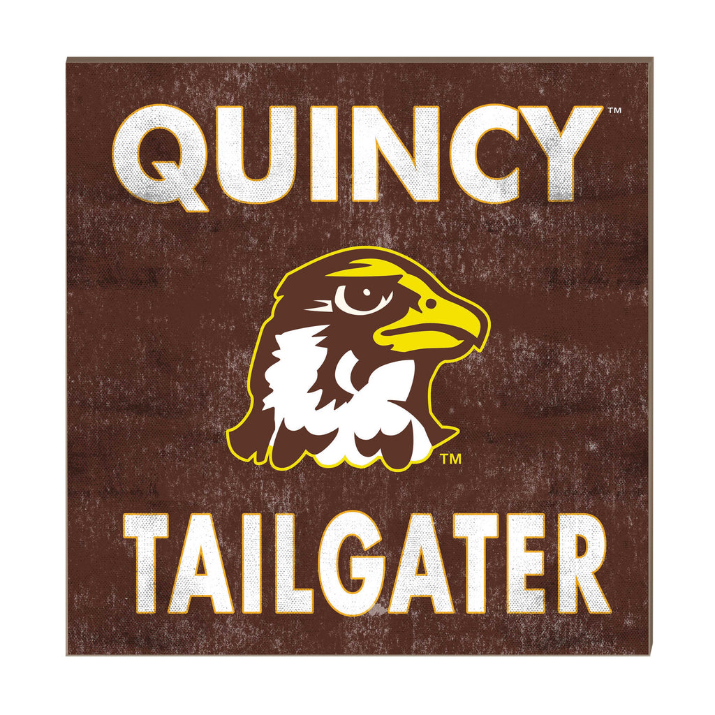10x10 Team Color Tailgater Quincy University Hawks