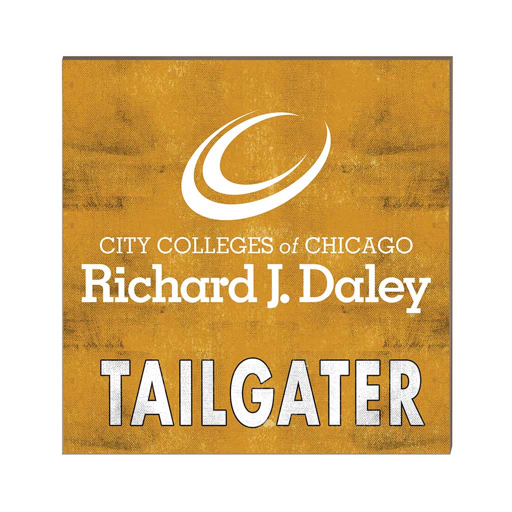 10x10 Team Color Tailgater Richard J Daley College Bulldogs