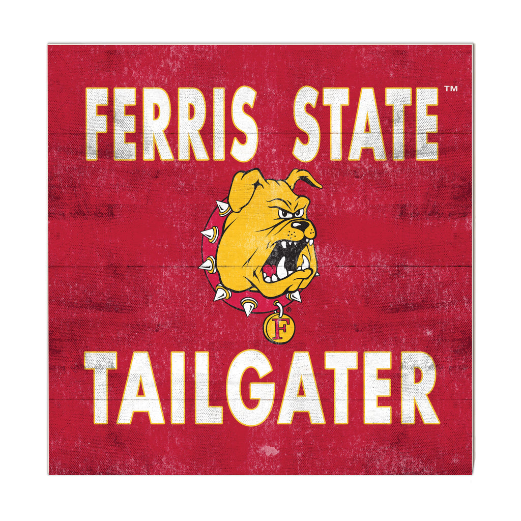 10x10 Team Color Tailgater Ferris State Bulldogs