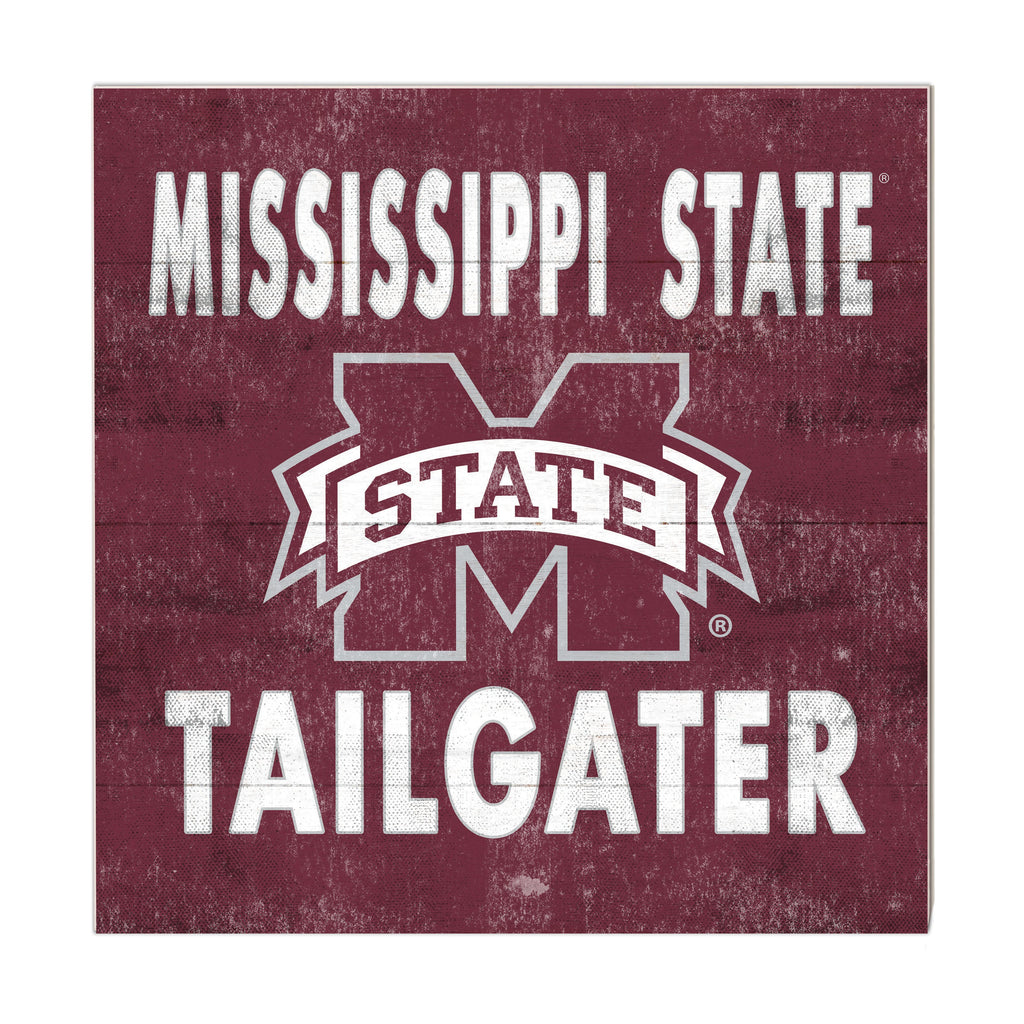 10x10 Team Color Tailgater Mississippi State Bulldogs