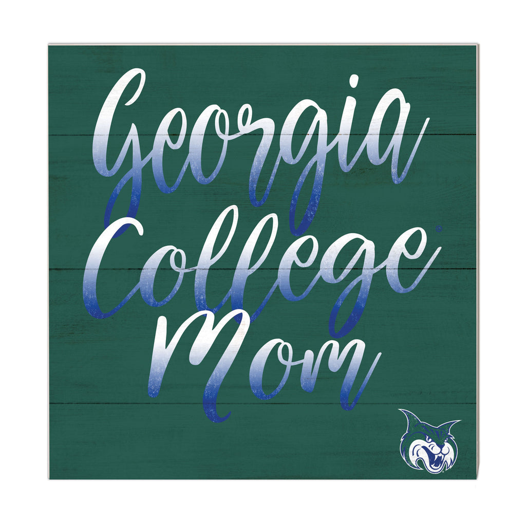 10x10 Team Mom Sign Georgia College Bobcats