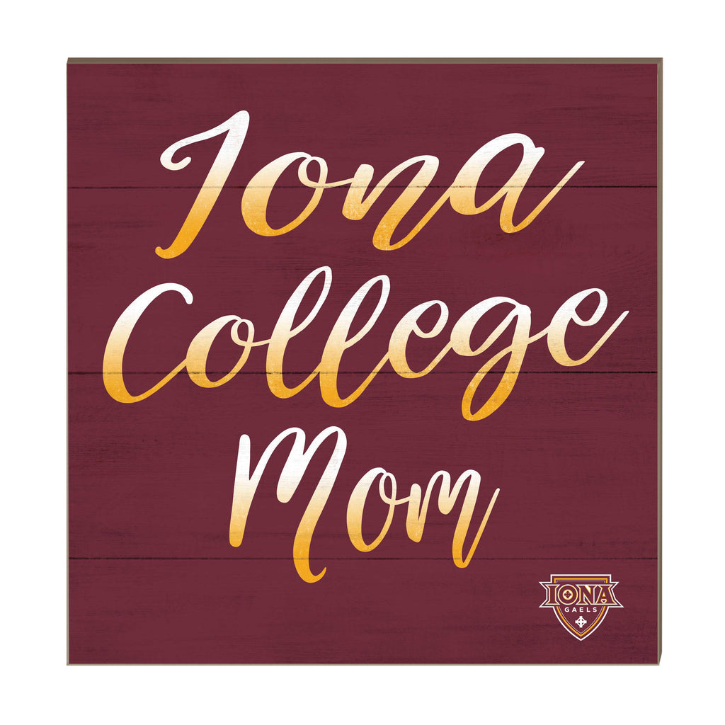 10x10 Team Mom Sign Lona College Gaels