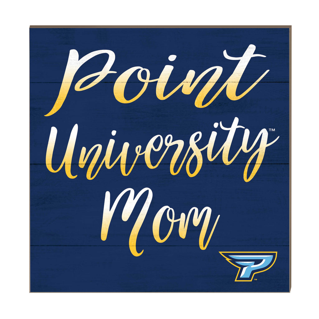 10x10 Team Mom Sign Point University Skyhawks
