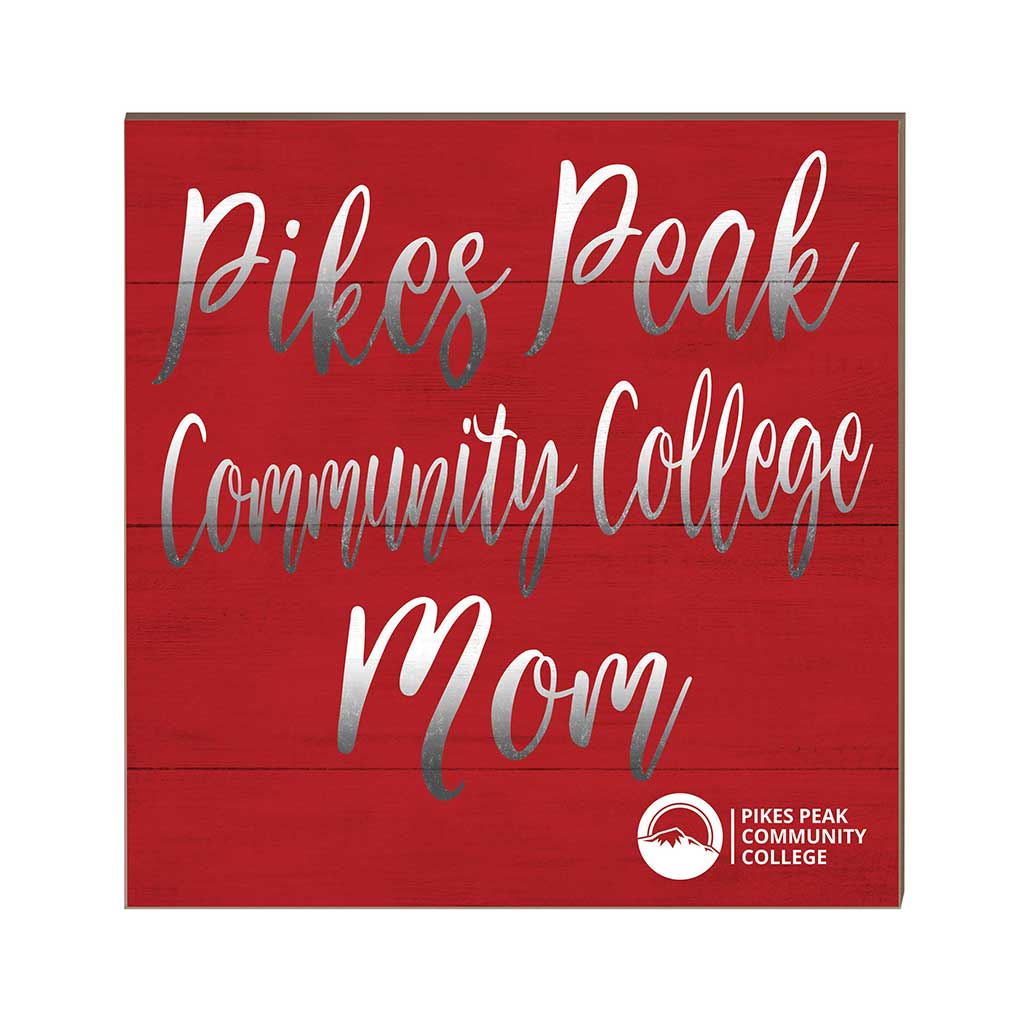 10x10 Team Mom Sign Tulsa Pikes Peak Community College Aardvarks