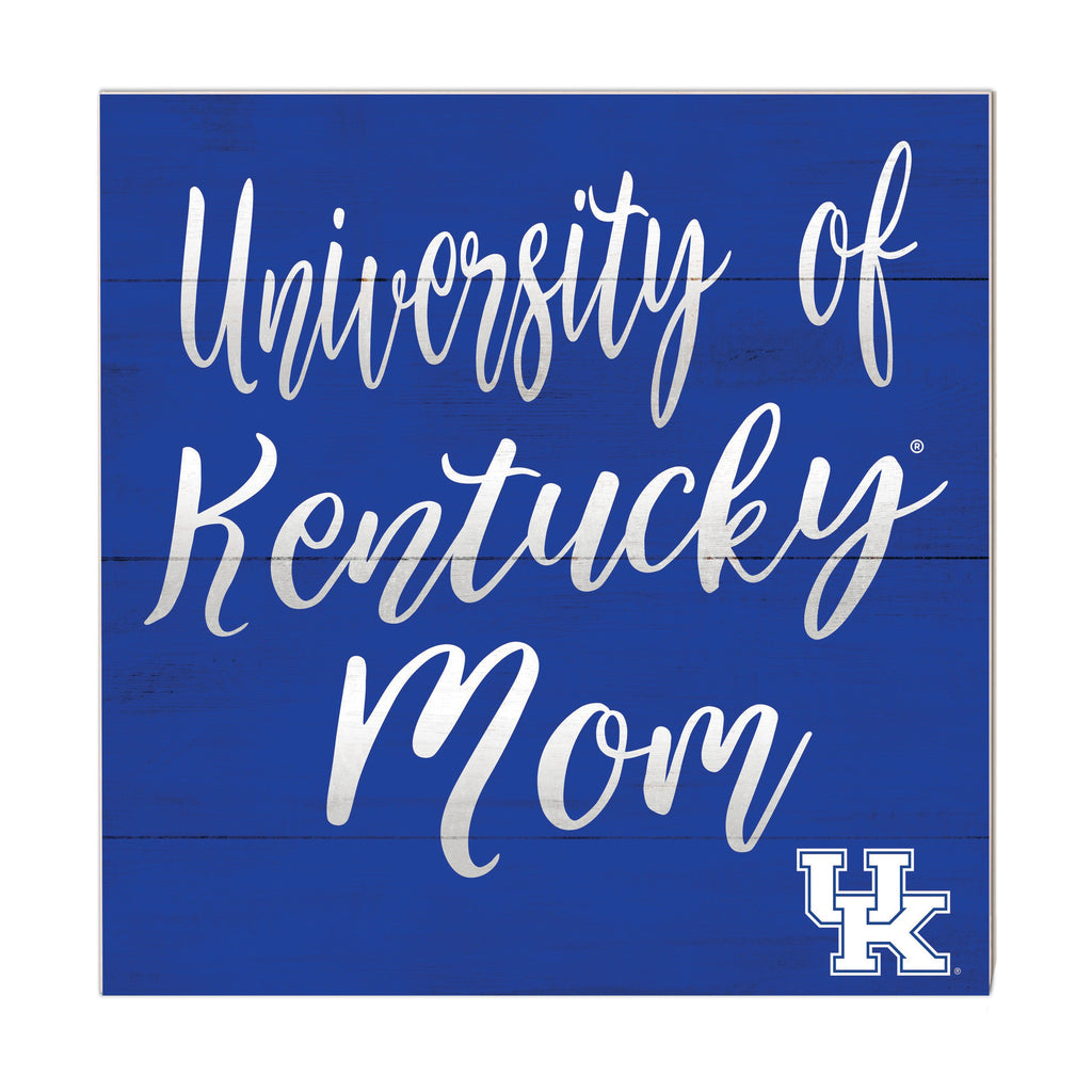 10x10 Team Mom Sign Kentucky Wildcats