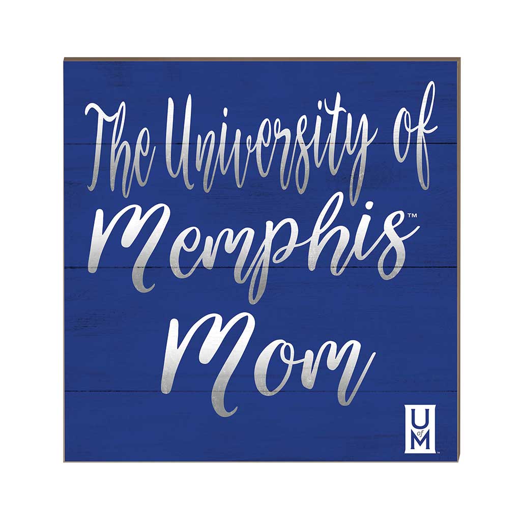 10x10 Team Mom Sign Memphis Tigers