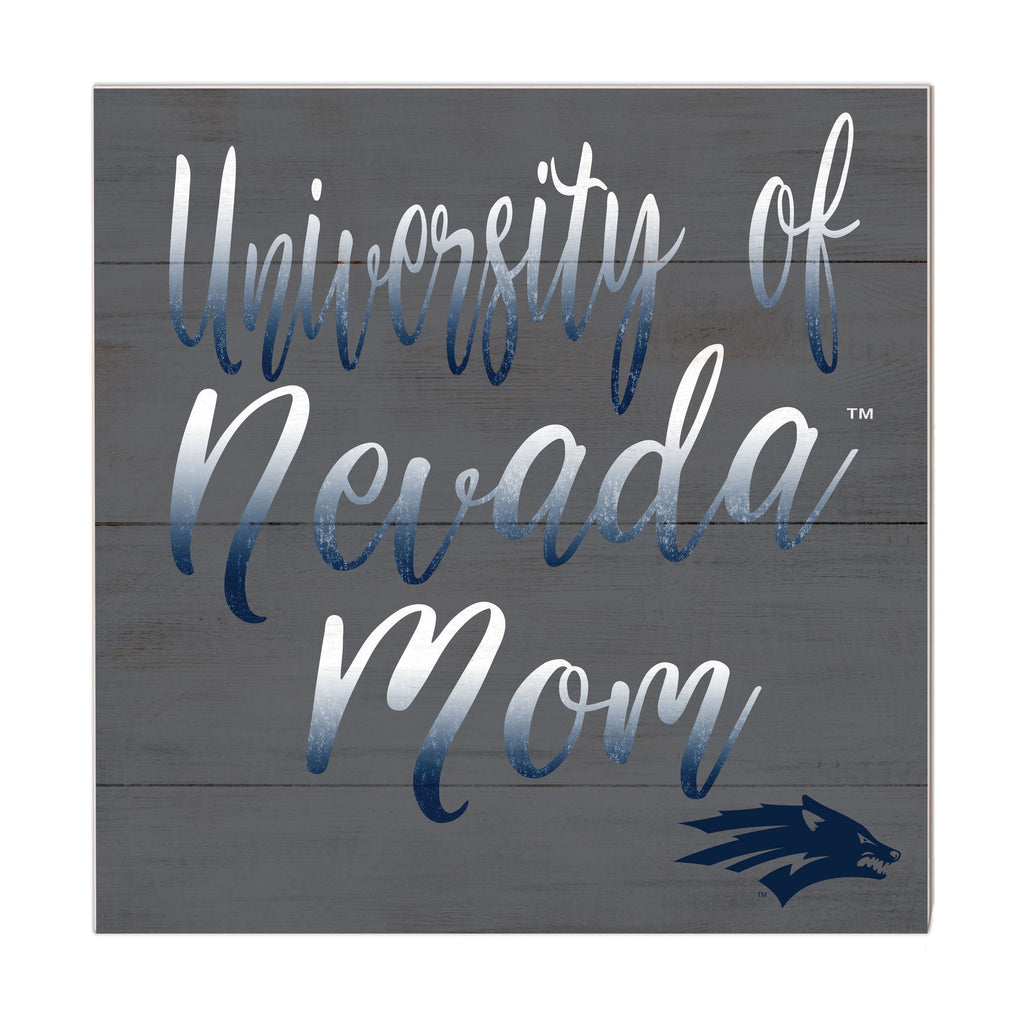 10x10 Team Mom Sign Nevada Wolf Pack