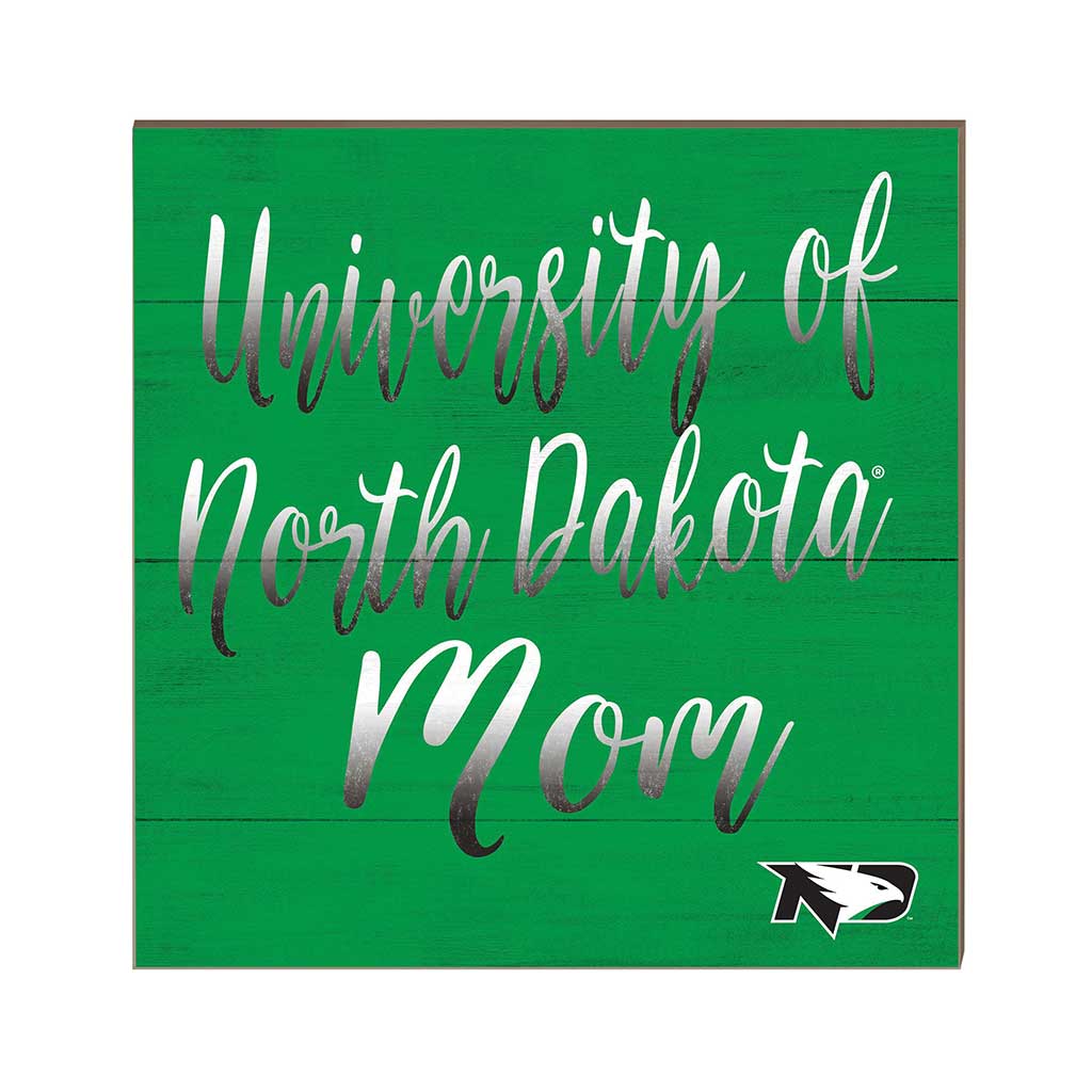 10x10 Team Mom Sign North Dakota Fighting Hawks