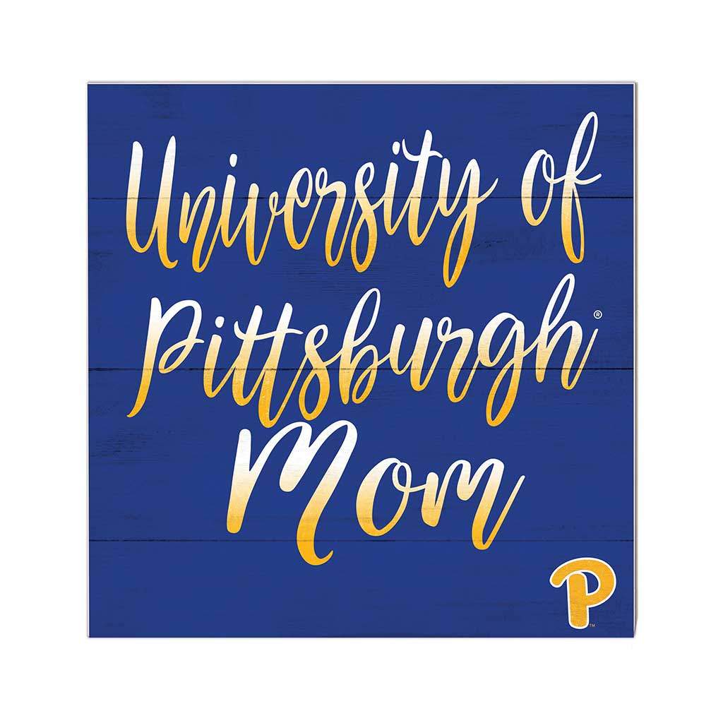 10x10 Team Mom Sign Pittsburgh Panthers