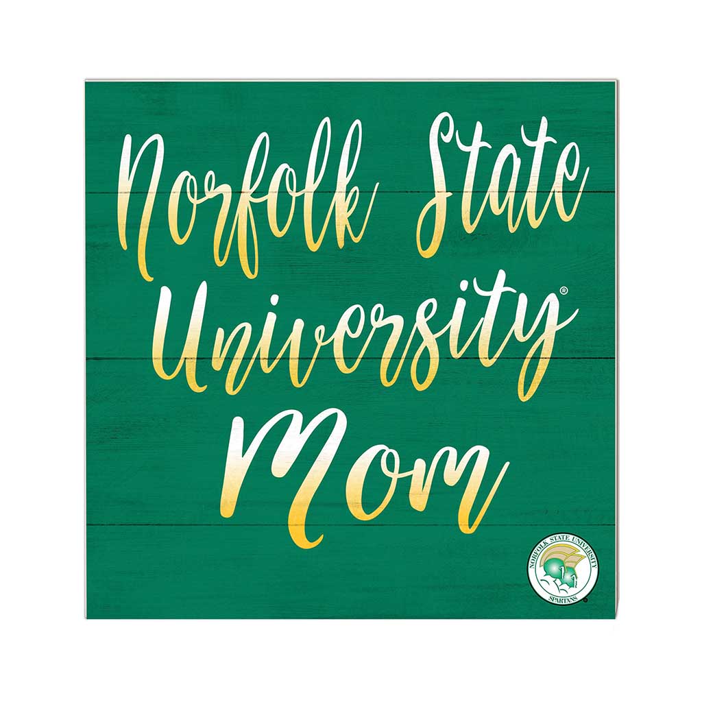 10x10 Team Mom Sign Norfolk State Spartans