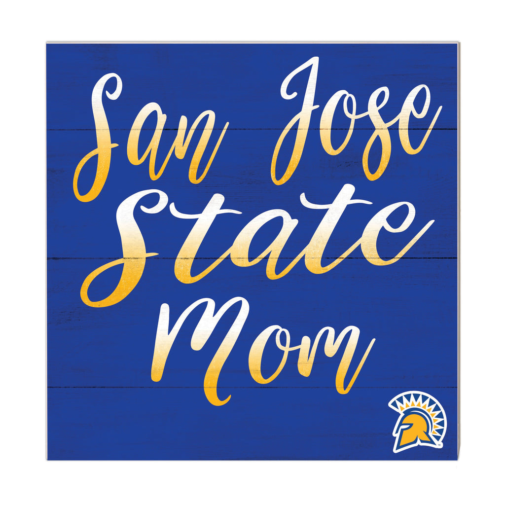 10x10 Team Mom Sign San Jose State Spartans