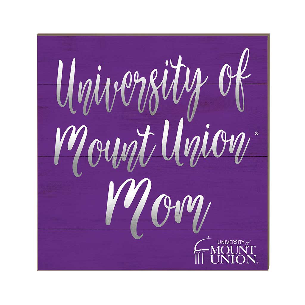 10x10 Team Mom Sign University of Mount Union Raiders