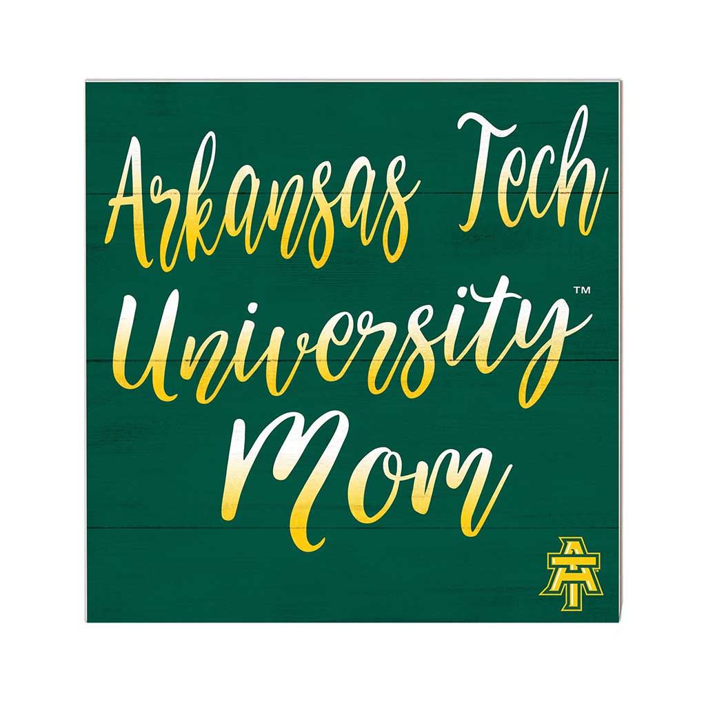 10x10 Team Mom Sign Arkansas Tech WONDER BOYS/GOLDEN SUNS
