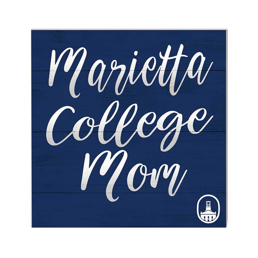 10x10 Team Mom Sign Marietta College Pioneers