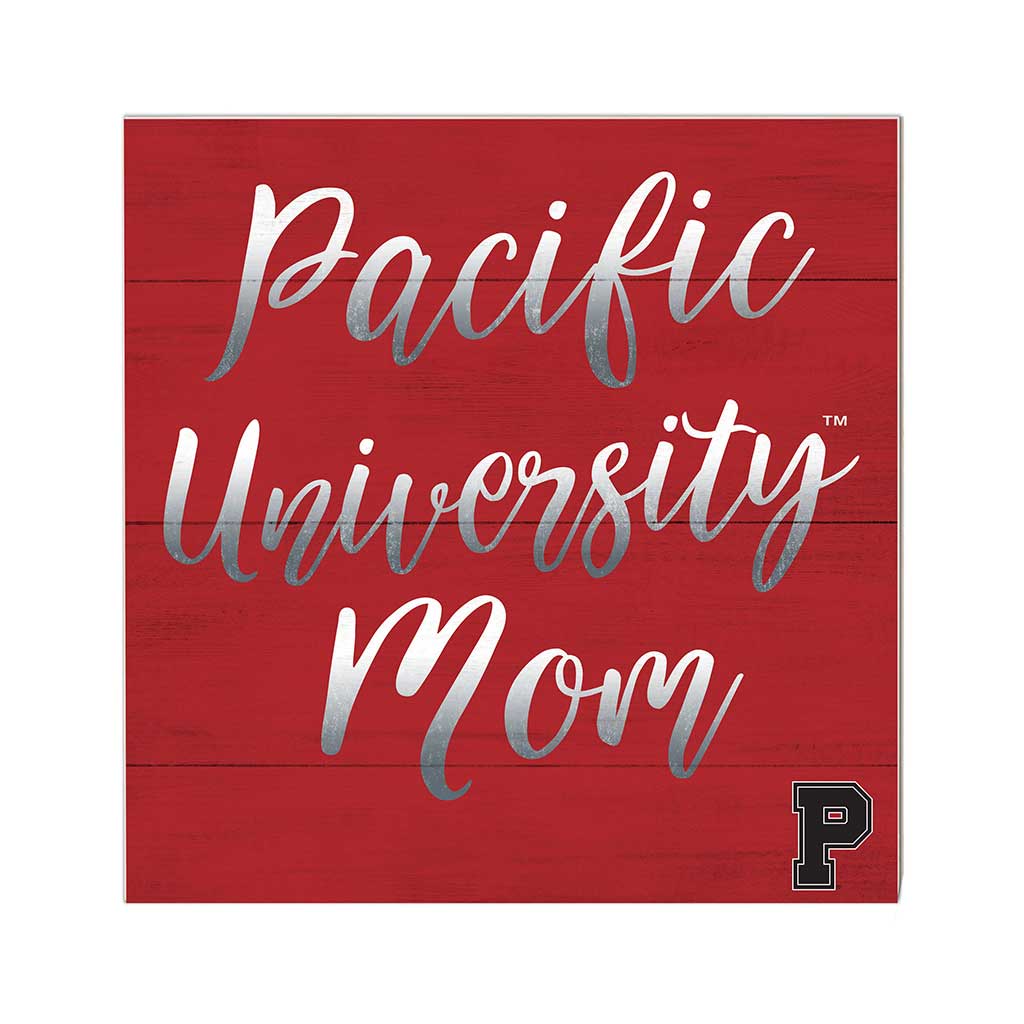 10x10 Team Mom Sign Pacific University Boxers