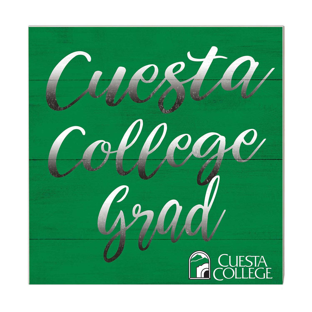 10x10 Team Grad Sign Cuesta College Cougars