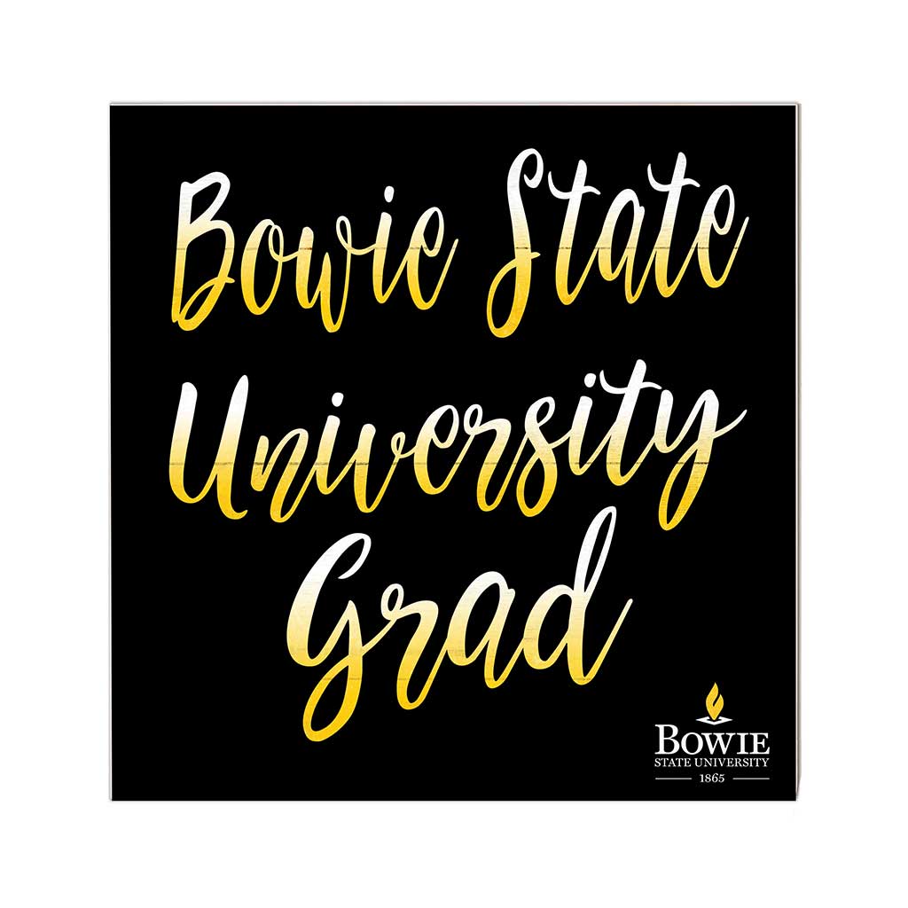 10x10 Team Grad Sign Bowie State Bulldogs