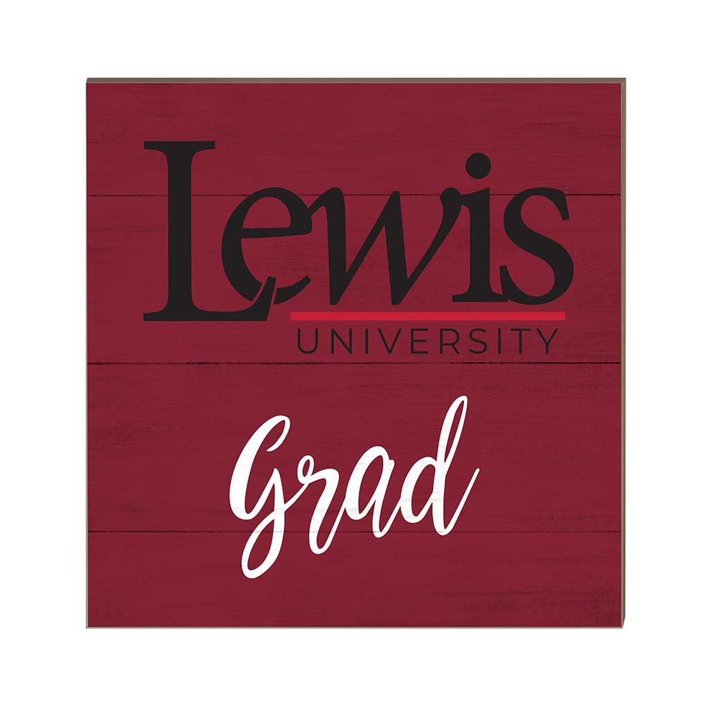10x10 Team Grad Sign Lewis University Flyers
